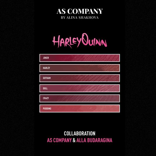 Set Harley Quiin & Alla Budaragina  As Pigments