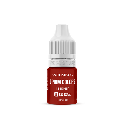 Red Royal Opium Colors línea orgánica As Pigments