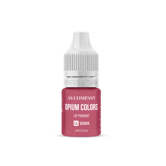 Guava Opium Colors línea híbrida As Pigments