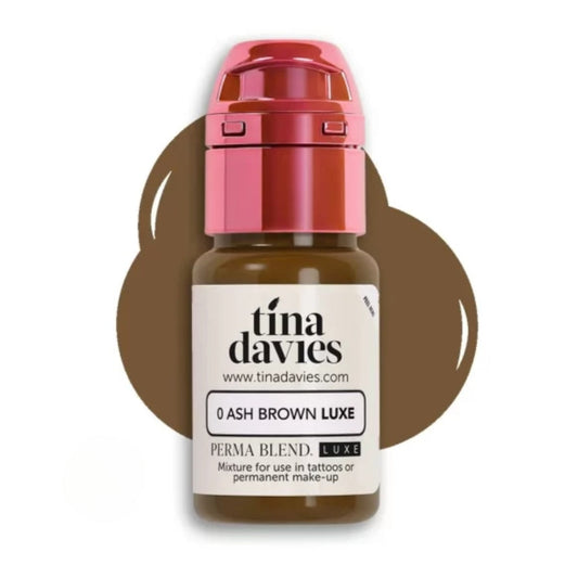 0 Ash Brown pigmento marrón ceniza para micropigmentación de cejas y microblading.