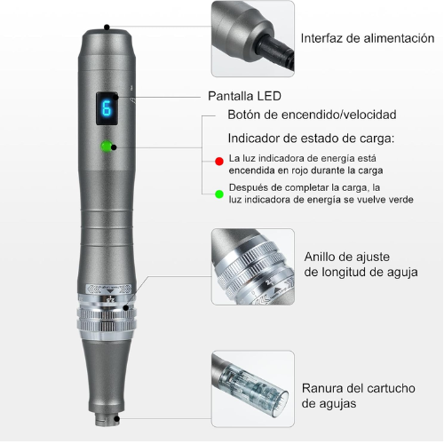Dispositivo Dr. Pen Ultima M8 – Microneedling Profesional