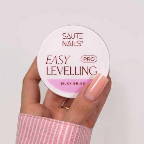 Easy Levelling PRO Cotton Pink Saute Nails 30g – Gel constructor tono rosa algodón