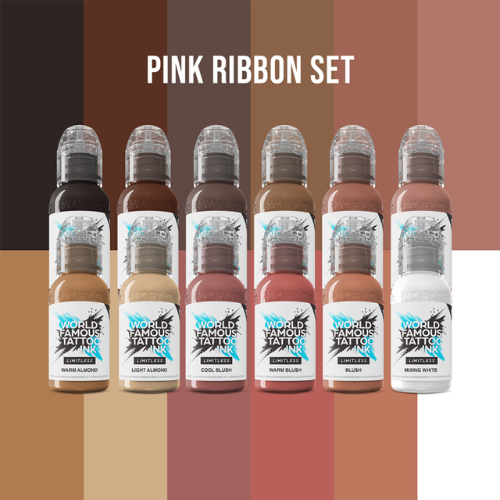 Pink Ribbon Set World Famous Limitless 12x30ml.