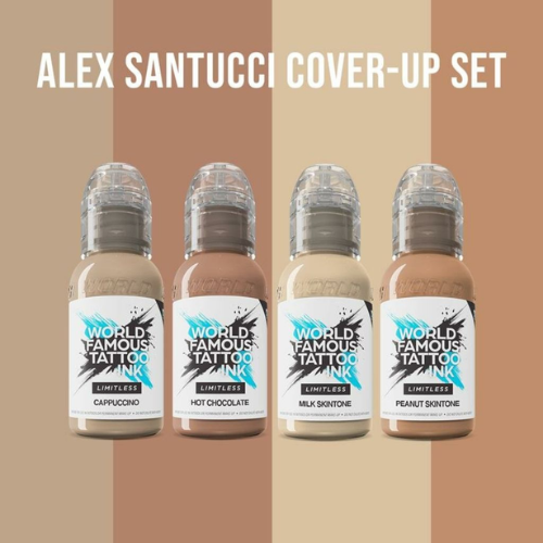Alex Santucci Cover-Up Set World Famous Limitless  4x30ml.