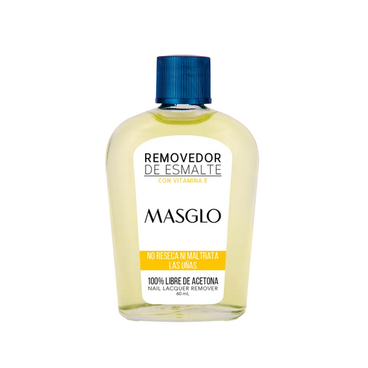 Removedor de Esmalte Tradicional Masglo con Vitamina E 60 ml