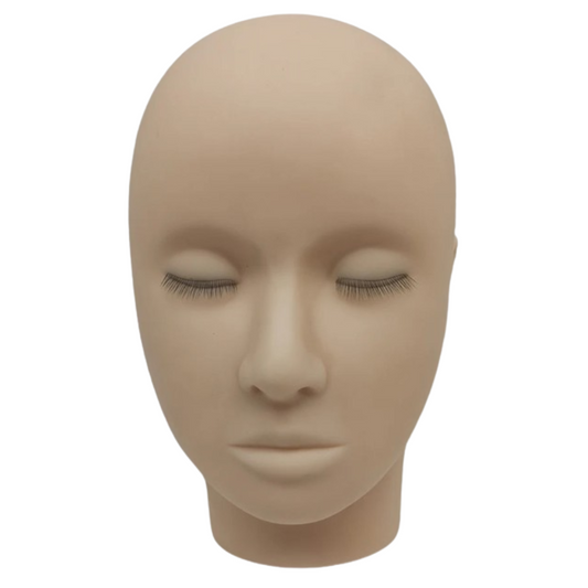 Cabeza Maniquí para Extensiones de Pestañas