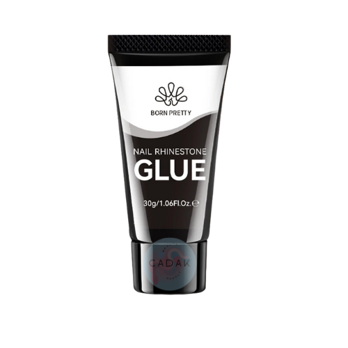 Glue Gel profesional para fijar pedrería y cristales en Nail Art, disponible en CADAK Beauty Supply Alicante.