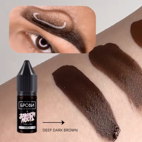 Deep Dark Brown línea mineral 5ml Brovi