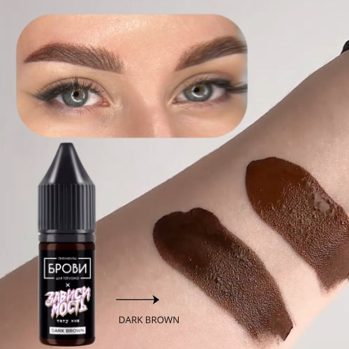 Dark Brown línea mineral 5ml Brovi