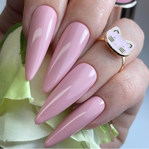 Dusty Rose Esmalte Semipermanente rosa polvoriento Saute Nails 8ml libre HEMA TPO disponible tienda Alicante
