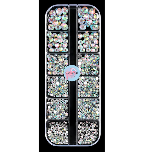 Accesorios decorativos para uñas con base plana, ideales para diseños profesionales y nail art – CADAK Beauty Supply