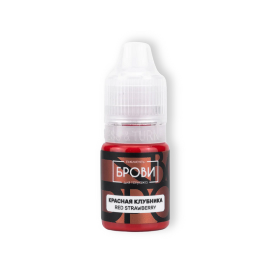 Red Strawberry pigmento rojo cálido para micropigmentación de labios