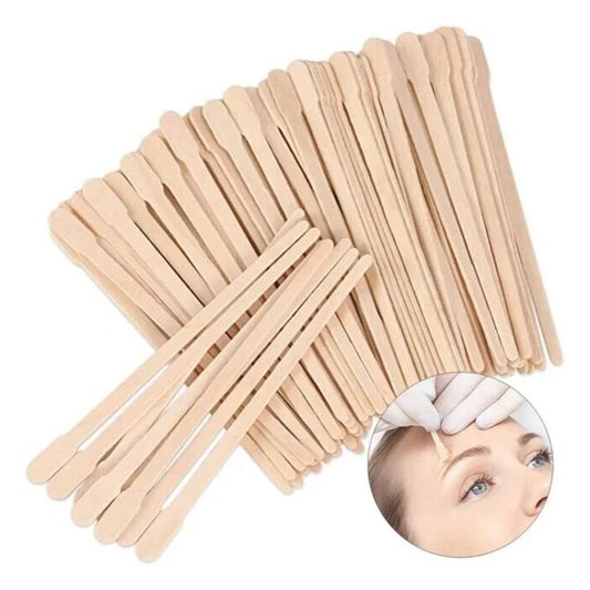 Espátulas de Madera Naturales Pack 25ud.