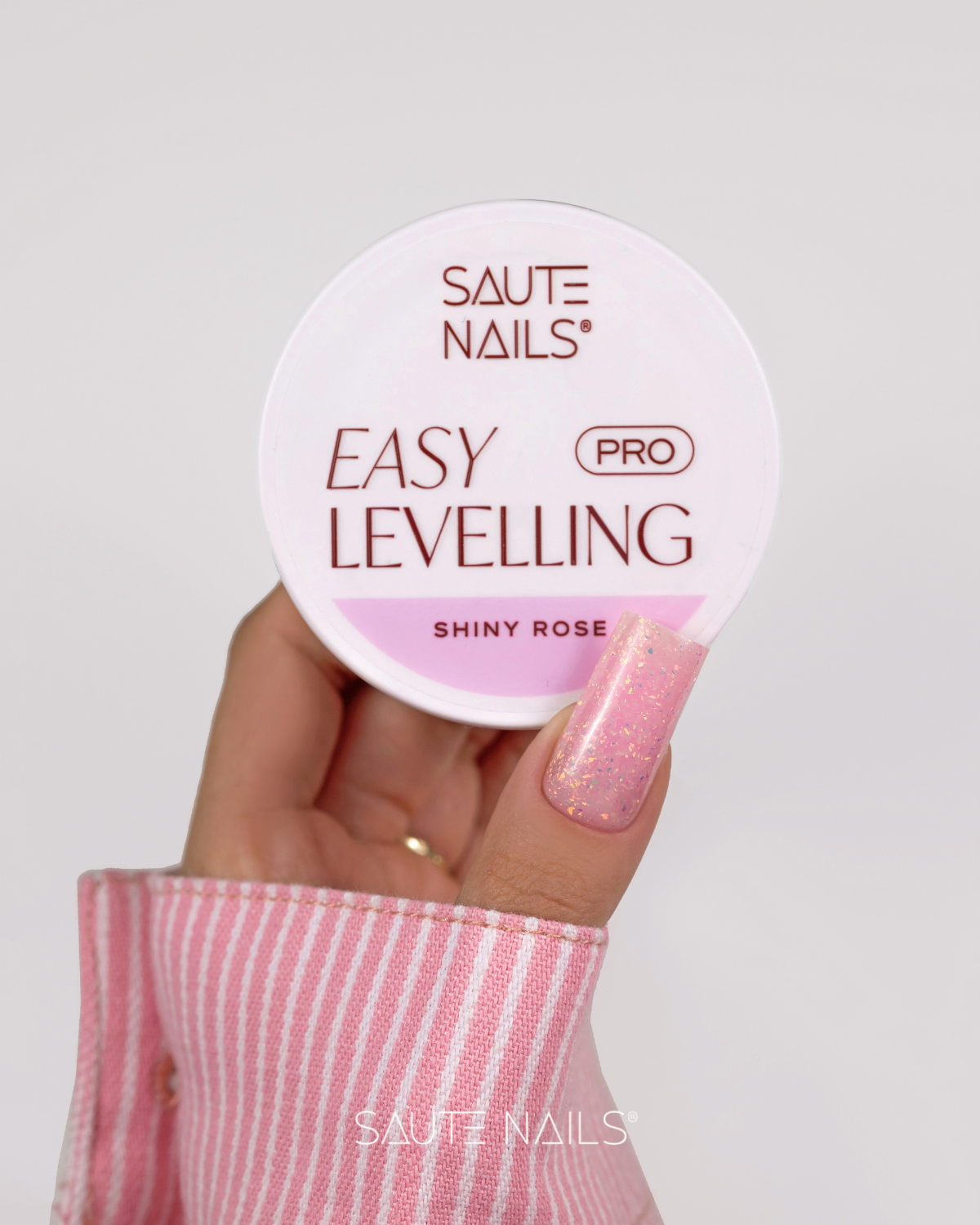 Shinny Rose Easy Levelling PRO Saute Nails 30g.