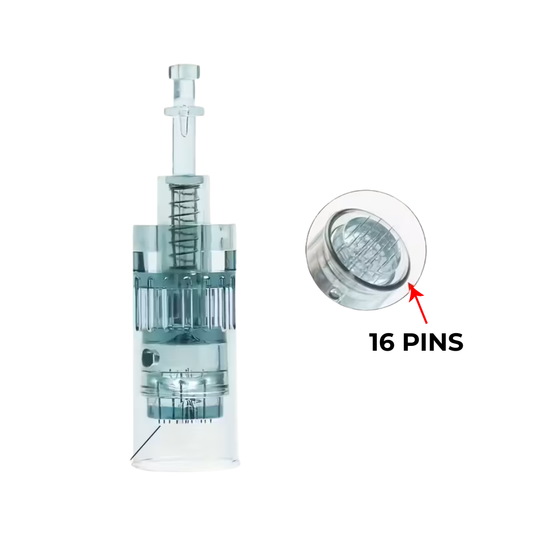 Agujas Microneedling 16PINS 0,25 mm.