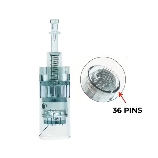 Agujas Microneedling 36PINS 0,25 mm.