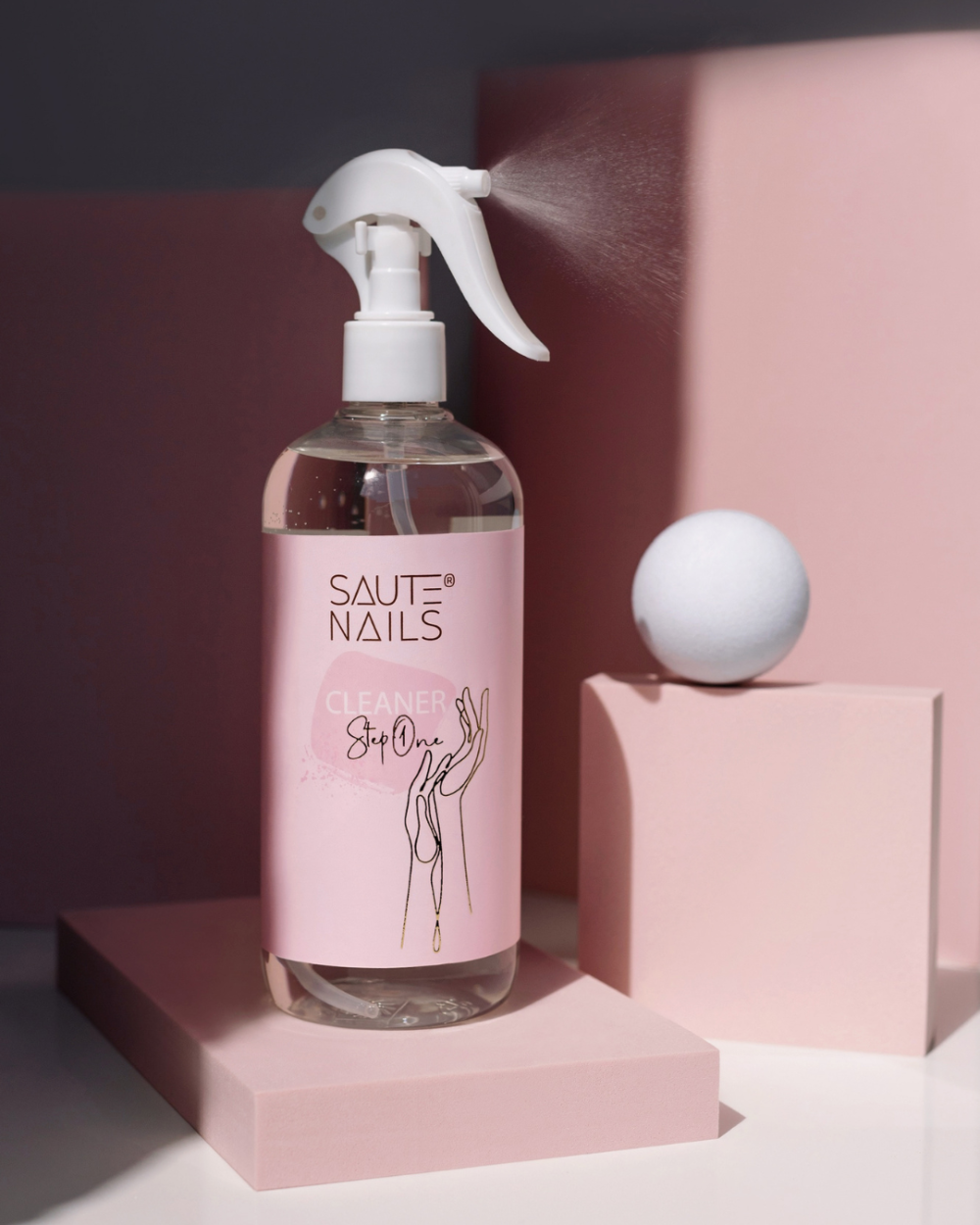Cleanser Step One Saute Nails 500ml