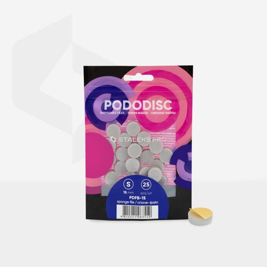 Lima Esponja Desechable Para Pododisc Staleks 25ud.