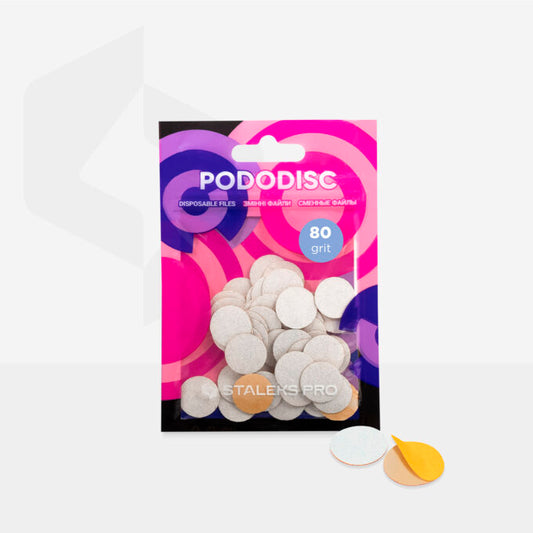 Lima Blanca Desechable Para Pododisc Staleks 50ud.