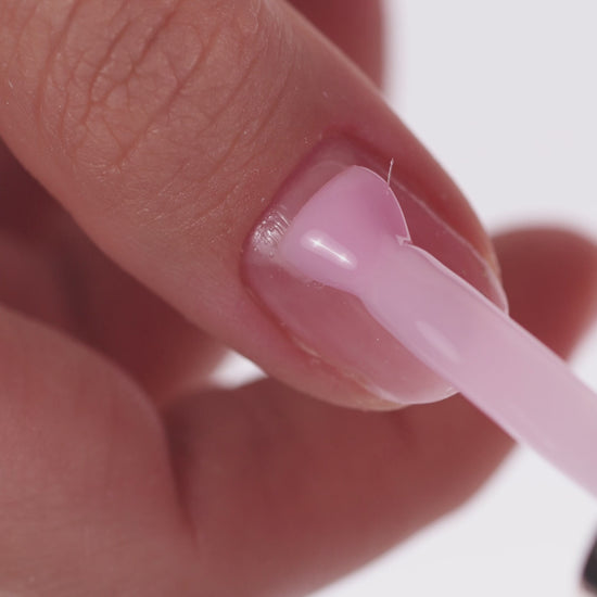 Gel constructor Gentle Kiss BiB Level Up Saute Nails 8ml, tono rosa suave para manicura natural y delicada