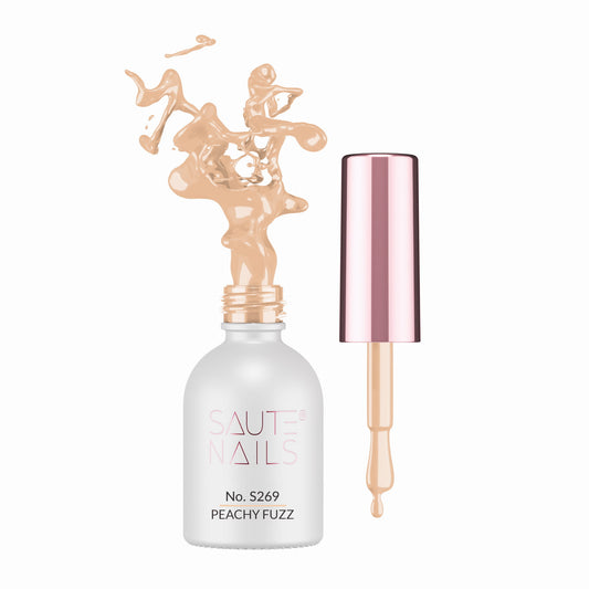 Peachy Fuzz Esmalte Semipermanente Saute Nails 8ml.