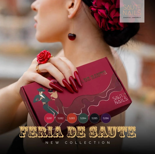 Feria de Saute esmaltes semipermanentes Saute Nails 6x8ml.